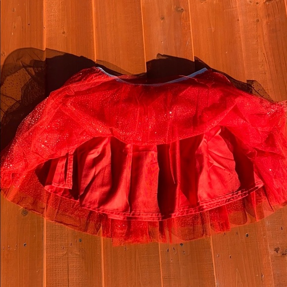 Girls Metallic Tulle Skirt - Picture 5 of 7